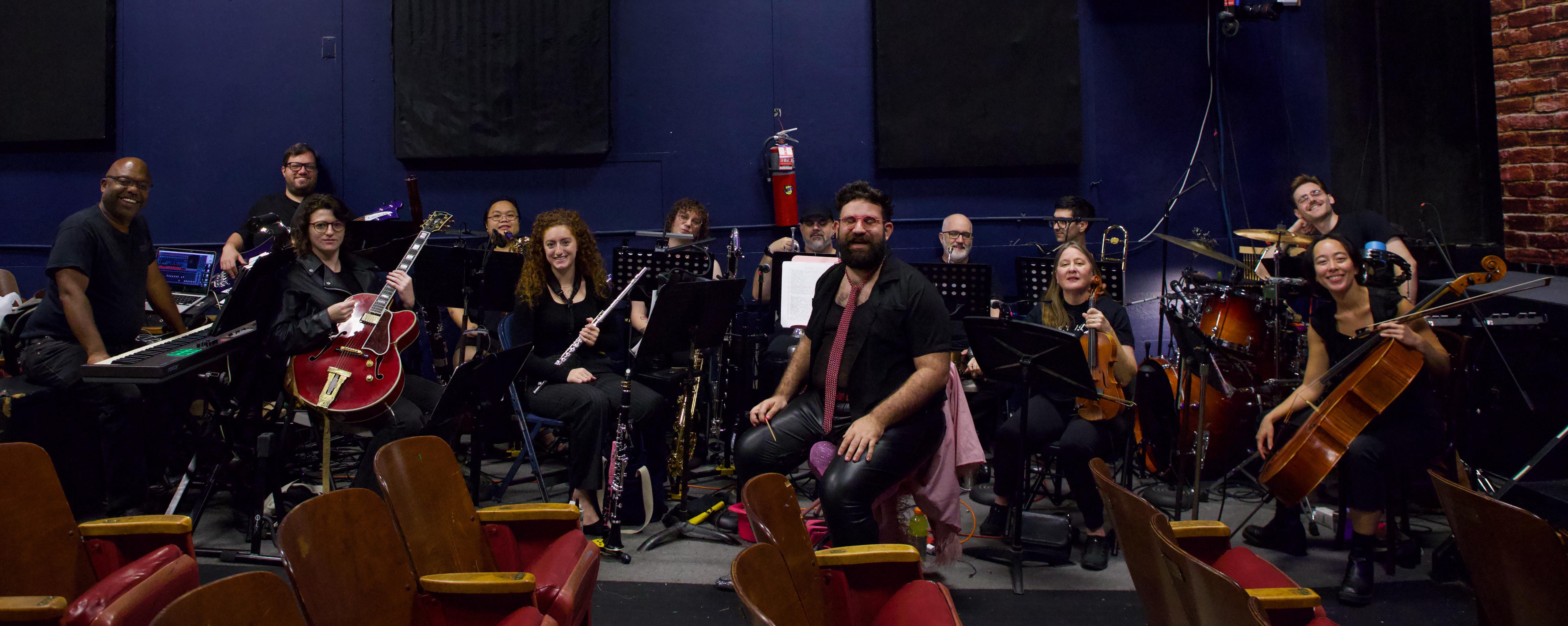 The Pit for "Sweet Charity" at the Rockaway Theatre Company - August 2025